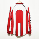1999/00 Crvena Zvezda Home Red Retro Long Sleeve Soccer jersey