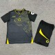 2024/25 Wolves Away Black Fans Kids Soccer jersey