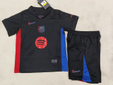 2024/25 BAR Away New AD Black Fans Kids Soccer jersey