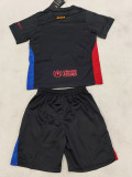 2024/25 BAR Away New AD Black Fans Kids Soccer jersey