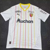 2024/25 RC Lens Away White Fans Soccer jersey