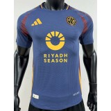 [PLAYER] 2024/25 Roma 3RD Dark Blue Player Soccer jersey