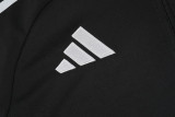 2024 Black Kids Half Pull Tracksuit