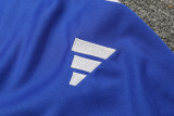 2024 Blue Half Pull Tracksuit