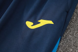2024 Blue Kids Half Pull Tracksuit