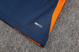 2024/25 Marseille Dark Blue Half Pull Tracksuit