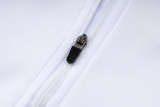 2024/25 Marseille White Half Pull Tracksuit