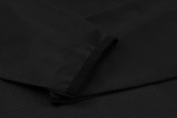 2024 Black Kids Half Pull Tracksuit