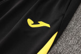 2024 Black Kids Half Pull Tracksuit