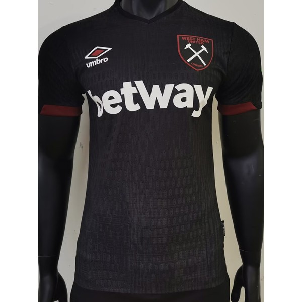 [PLAYER] 2024/25 West Ham Away Black Player Soccer jersey