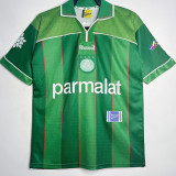 1999 Palmeiras Champions Edition Green Retro Soccer jersey