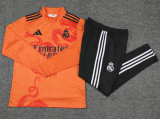2024/25 R MAD Orange Kids Half Pull Tracksuit