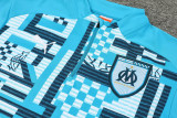 2024/25 Marseille Blue Half Pull Tracksuit