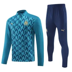 2024/25 Marseille Blue Half Pull Tracksuit