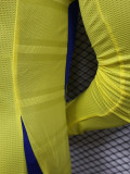 [PLAYER] 2024/25 Al Nassr FC Home Yellow Player Long Sleeve Soccer jersey