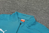2024/25 Marseille Blue Half Pull Tracksuit