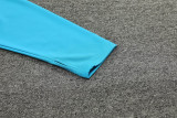 2024/25 Marseille Blue Half Pull Tracksuit