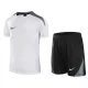 2024 White Training Shorts Suit