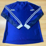 1998/99 R MAD Away Blue Retro Long Sleeve Soccer jersey