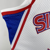 1996/97 76ERS IVERSON #3 White NBA Jerseys