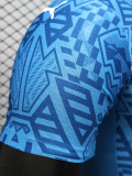 [PLAYER] 2024/25 Mamelodi Sundowns Away Blue Player Soccer jersey