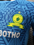 [PLAYER] 2024/25 Mamelodi Sundowns Away Blue Player Soccer jersey