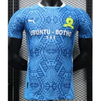 [PLAYER] 2024/25 Mamelodi Sundowns Away Blue Player Soccer jersey