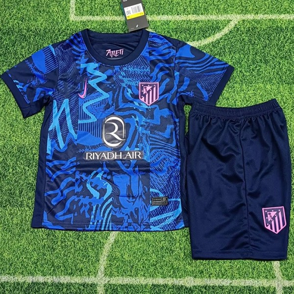 2024/25 A MAD 3RD Dark Blue Fans Kids Soccer jersey