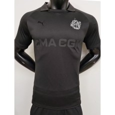 [PLAYER] 2024/25 Marseille Commemorative Edition Black 125周年纪念版 Player Soccer jersey