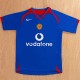 2005/06 Man Utd Away Blue Retro Soccer jersey