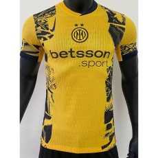 [PLAYER] 2024/25 INT 3RD Yellow Player Soccer jersey