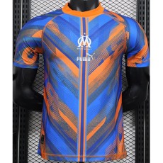 [PLAYER] 2024/25 Marseille Special Edition Blue Player Soccer jersey