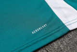 2024 Green Kids Half Pull Tracksuit