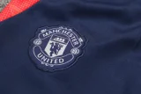 2024/25 Man Utd Crimson Half Pull Tracksuit
