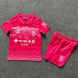 2024/25 Ipswich Town 3RD Pink Fans Kids Soccer jersey