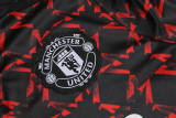 2024/25 Man Utd Crimson Half Pull Tracksuit