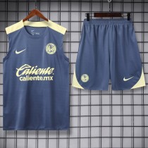 2024/25 Club America Dark Blue Training Shorts Suit