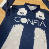1995/96 CF Monterrey Away Dark Blue Retro Long Sleeve Soccer jersey