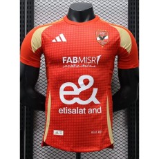 [PLAYER] 2024/25 Al Ahly SC Home Red Player Soccer jersey
