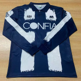 1995/96 CF Monterrey Away Dark Blue Retro Long Sleeve Soccer jersey