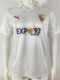 1989/90 Sevilla Home White Retro Soccer jersey