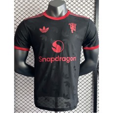 [PLAYER] 2024/25 Man Utd Special Edition Black Player Soccer jersey