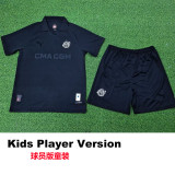 [PLAYER] 2024/25 Marseille Commemorative Edition Black Player Kids Soccer jersey