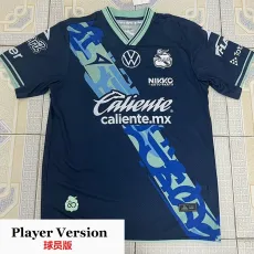 [PLAYER] 2024/25 Club Puebla Away Dark Blue Player Soccer jersey