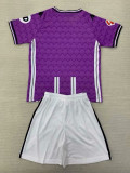 2024/25 Valladolid Home Purple Fans Kids Soccer jersey