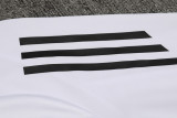 2024 White Kids Half Pull Tracksuit