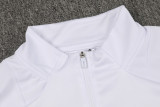 2024 White Kids Half Pull Tracksuit