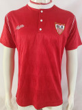1991/92 Sevilla Away Red Retro Soccer jersey