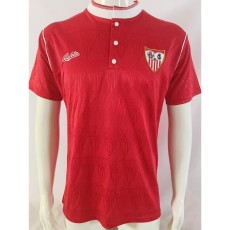 1991/92 Sevilla Away Red Retro Soccer jersey