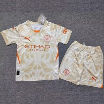2024/25 Man City GKY Fans Kids Soccer jersey